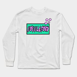 bubblegum vaporwave pop Long Sleeve T-Shirt